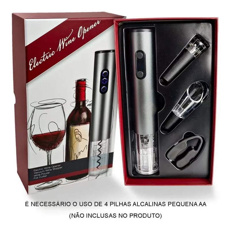 Kit Abridor de Vinhos Automático