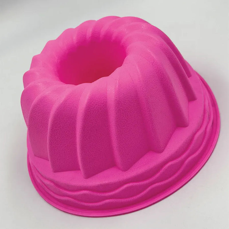 Forma Para Bolos De Silicone Fundo Removível