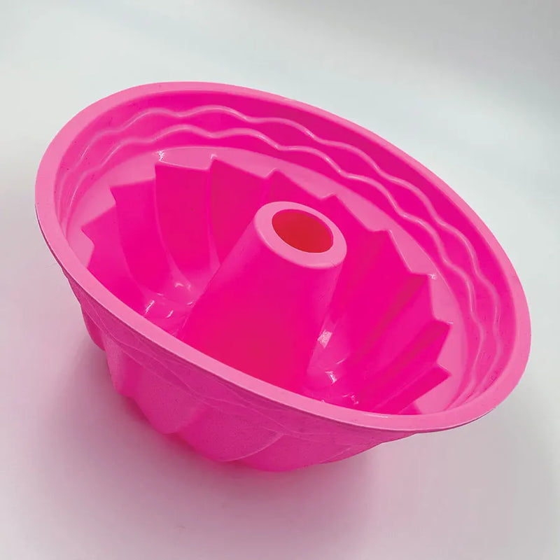 Forma Para Bolos De Silicone Fundo Removível