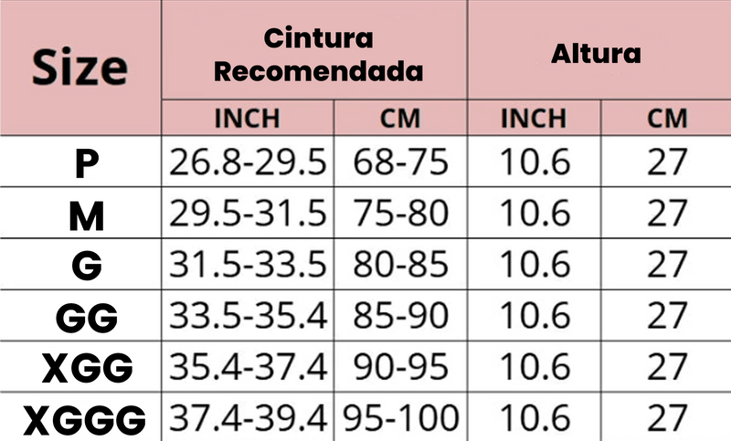 Cinta Modeladora Efeito Burn - AmigaVemK