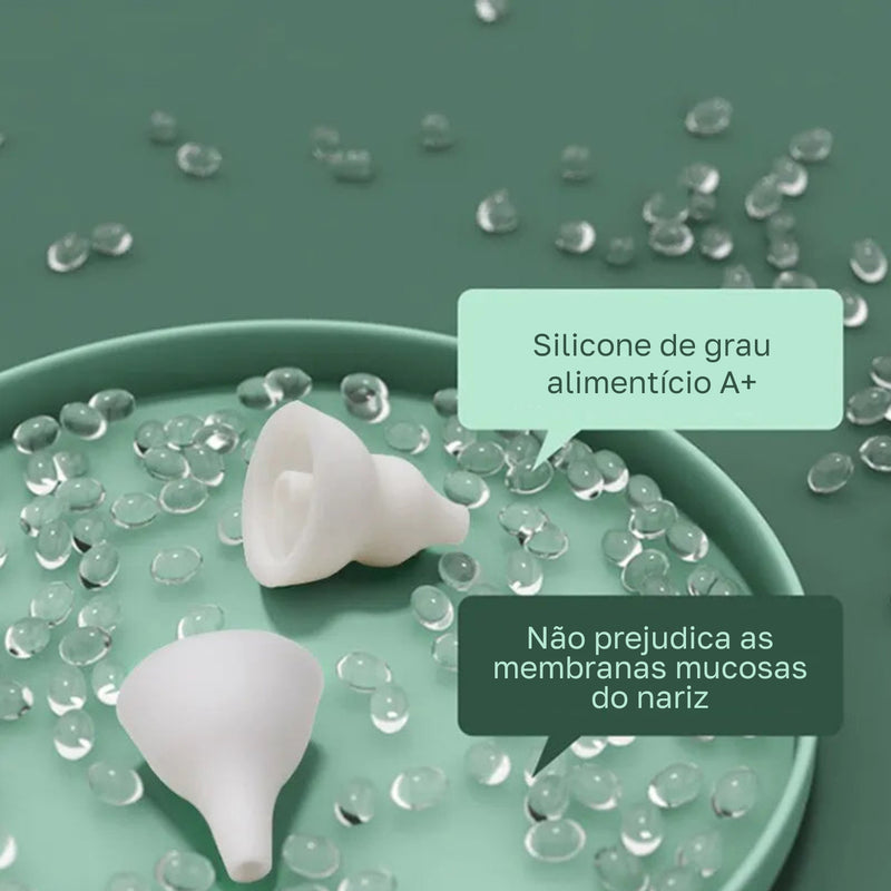 Aspirador Nasal Elétrico Para Bebês E Crianças