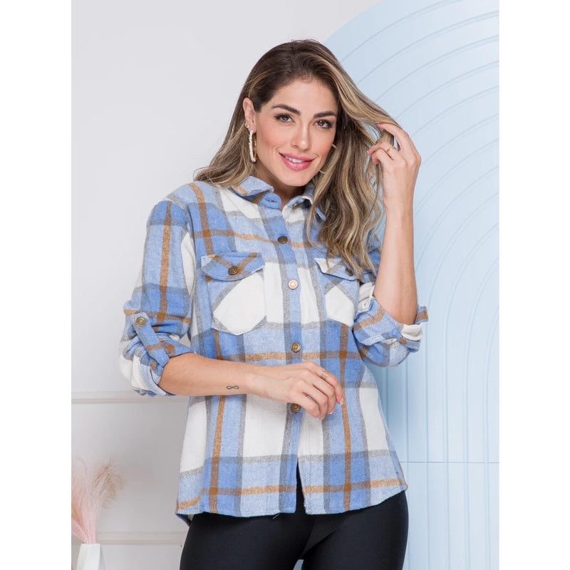 Camisa Xadrez em Flanela