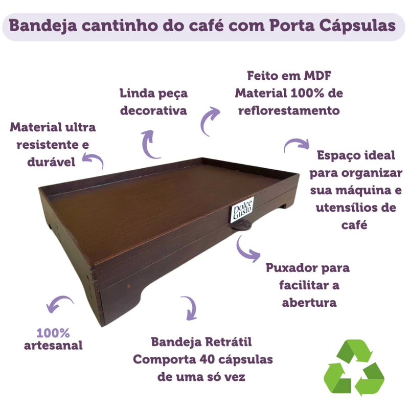 Cantinho do café AmigaVemK™