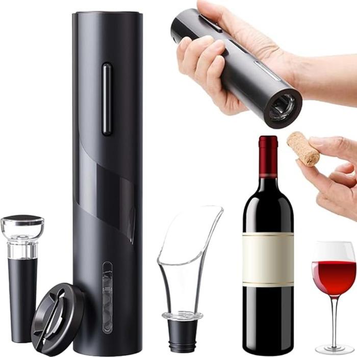 Abridor de Vinho Automático Saca Rolhas Elétrico WinePro©