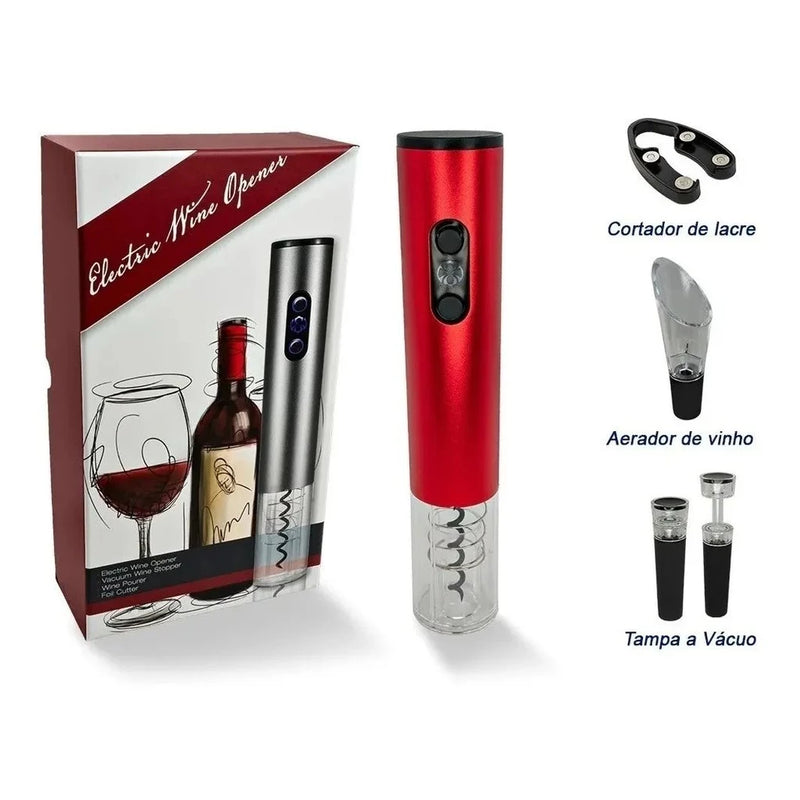 Kit Abridor de Vinhos Automático