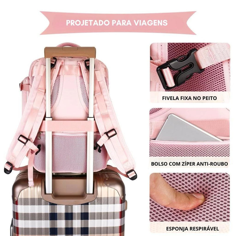 Mochila Viagem de Bordo | AmigaVemK